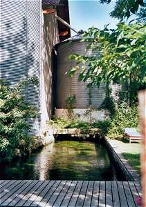 Getreidesilo und M&uuml;hlkanal