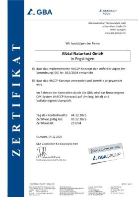 HACCP-Konzept